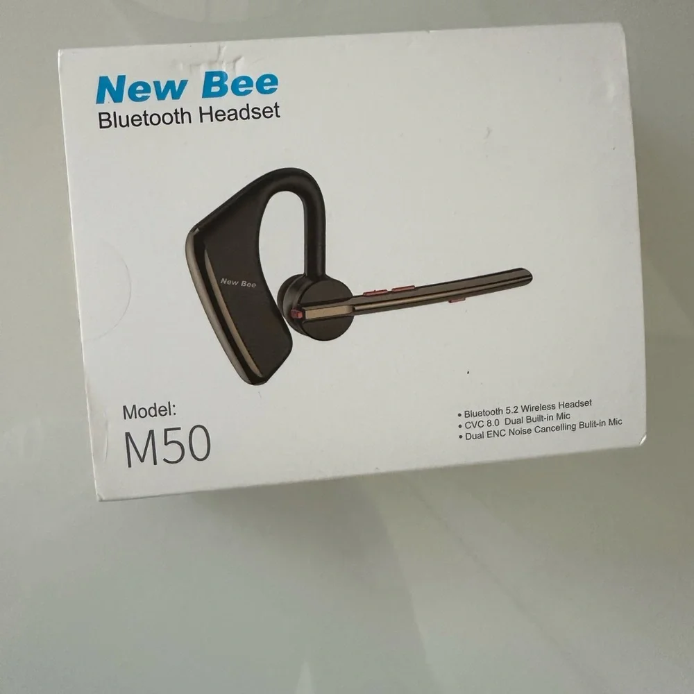 New Bee M50 Bluetooth Headset Black